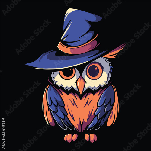 Owl Logo for Esport. Owl T-shirt Design. Owl Logo. Owl Sticker