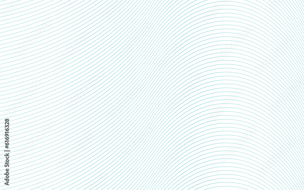 Wavy blue color thin stripes, lines background