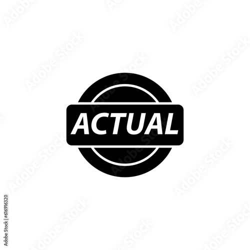 actual icon vector design templates