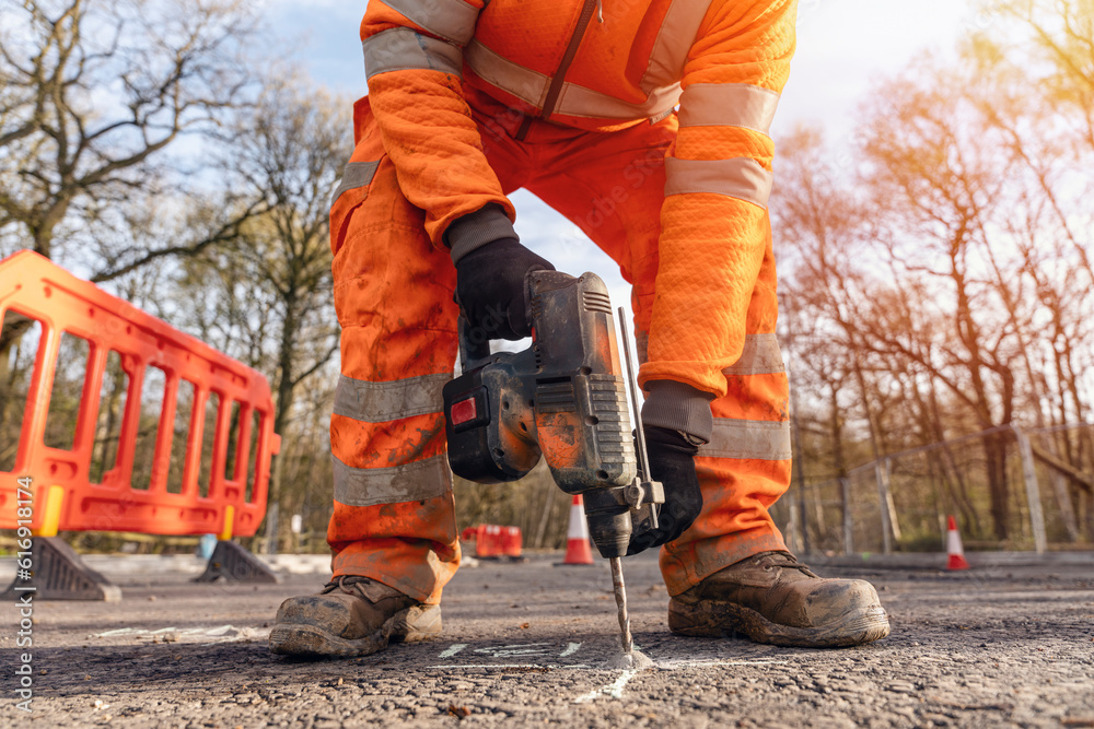 Road on sale hammer drill
