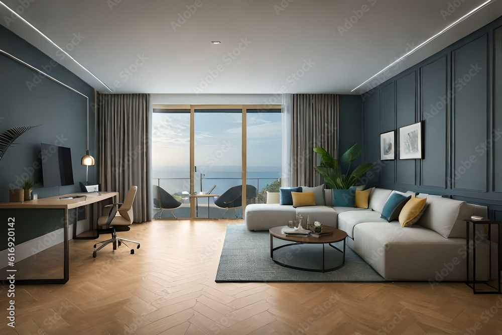 Fototapeta premium modern living room