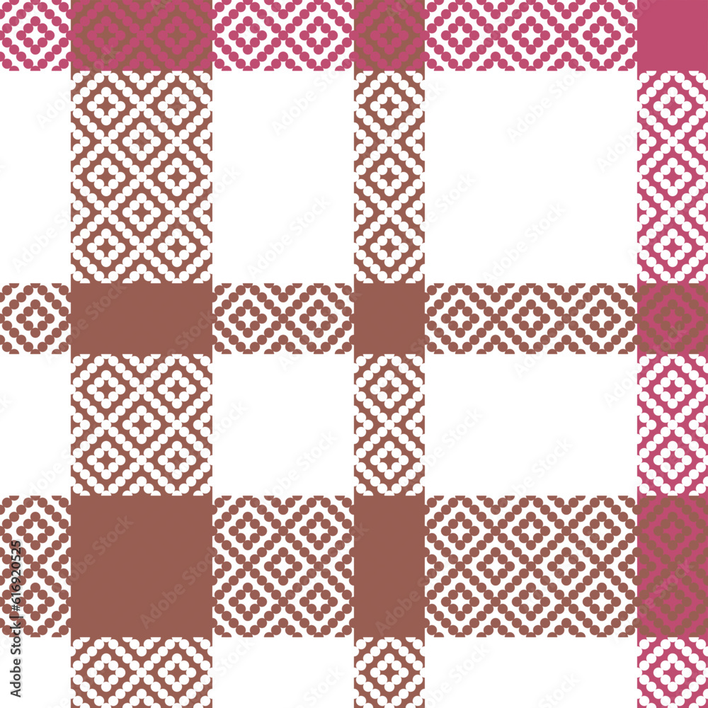 Scottish Tartan Pattern. Classic Plaid Tartan Template for Design Ornament. Seamless Fabric Texture.