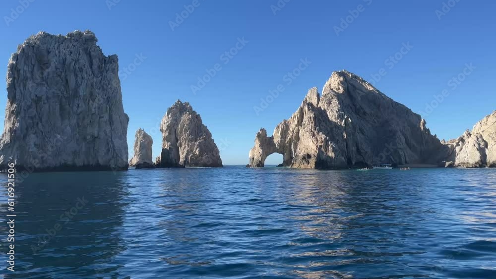 The Cape Saint Luke Arch separates the Pacific Ocean from the Sea of Cortez, in Mexico's Baja California Sur and is an ideal place to enjoy summer vacations. The Cape Saint Luke Arch separates the Pacific Ocean from the Sea of Cortez, in Mexico's Baja California Sur and is an ideal place to enjoy summer vacations.