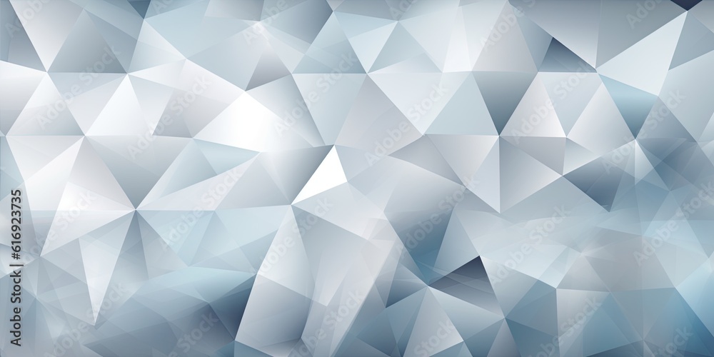 Obraz premium abstract gray triangles background made with Generative AI