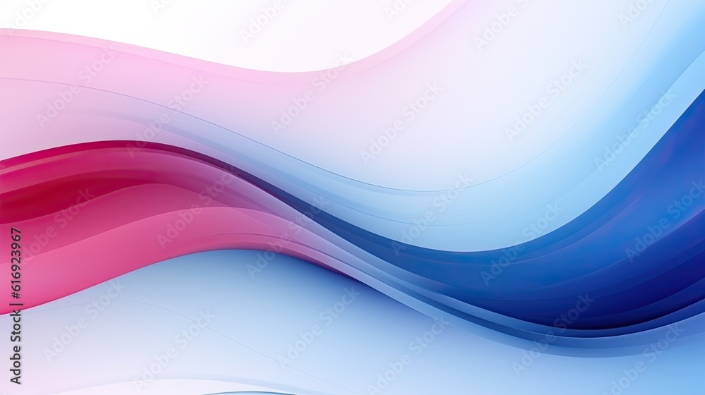Abstract blue and pink swirl wave background made with Generative AI Abstract blue and pink swirl wave background made with Generative AI