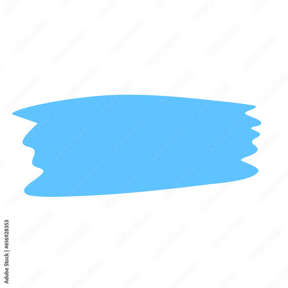 Blue Stroke Splash Brush Stain Blue Stroke Splash Brush Stain