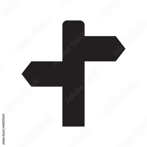 direction icon vector