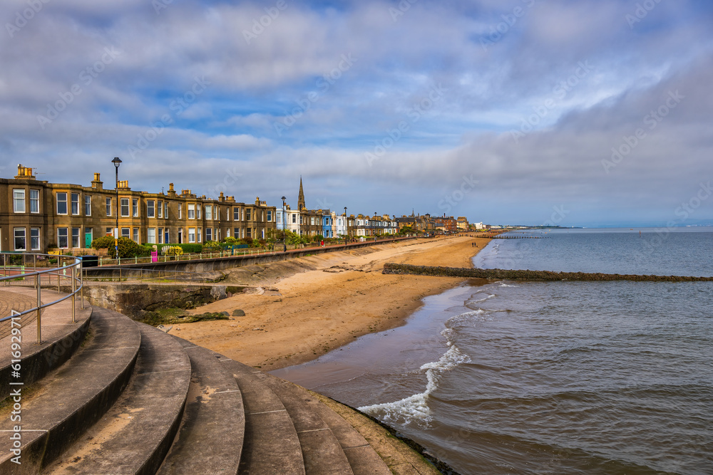 Portobello Skyline In Edinburgh, Scotland