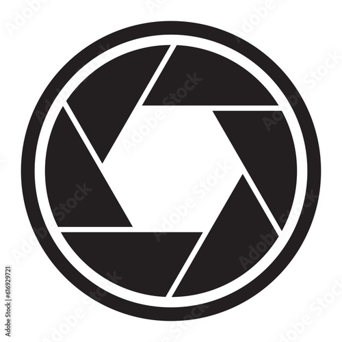 camera lens icon vector