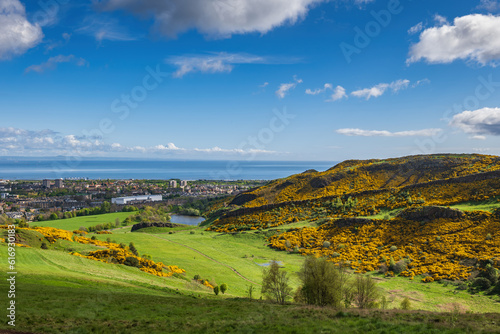 Holyrood Park Lothian Landscape in Edinburgh