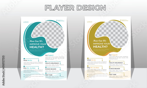 Modern Medicel Flyer Design Template