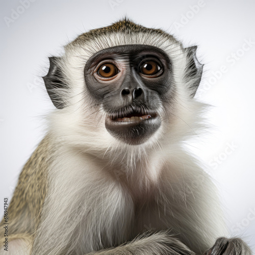 A Vervet Monkey (Chlorocebus pygerythrus) in a playful mood. © blueringmedia