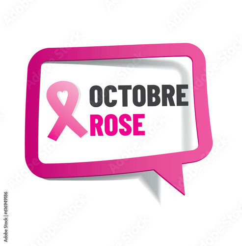 Octobre Rose / lutte contre le cancer du sein en france