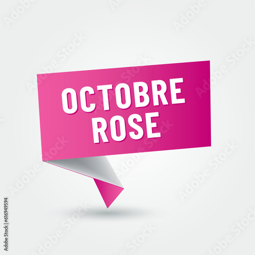 Octobre Rose / lutte contre le cancer du sein en france