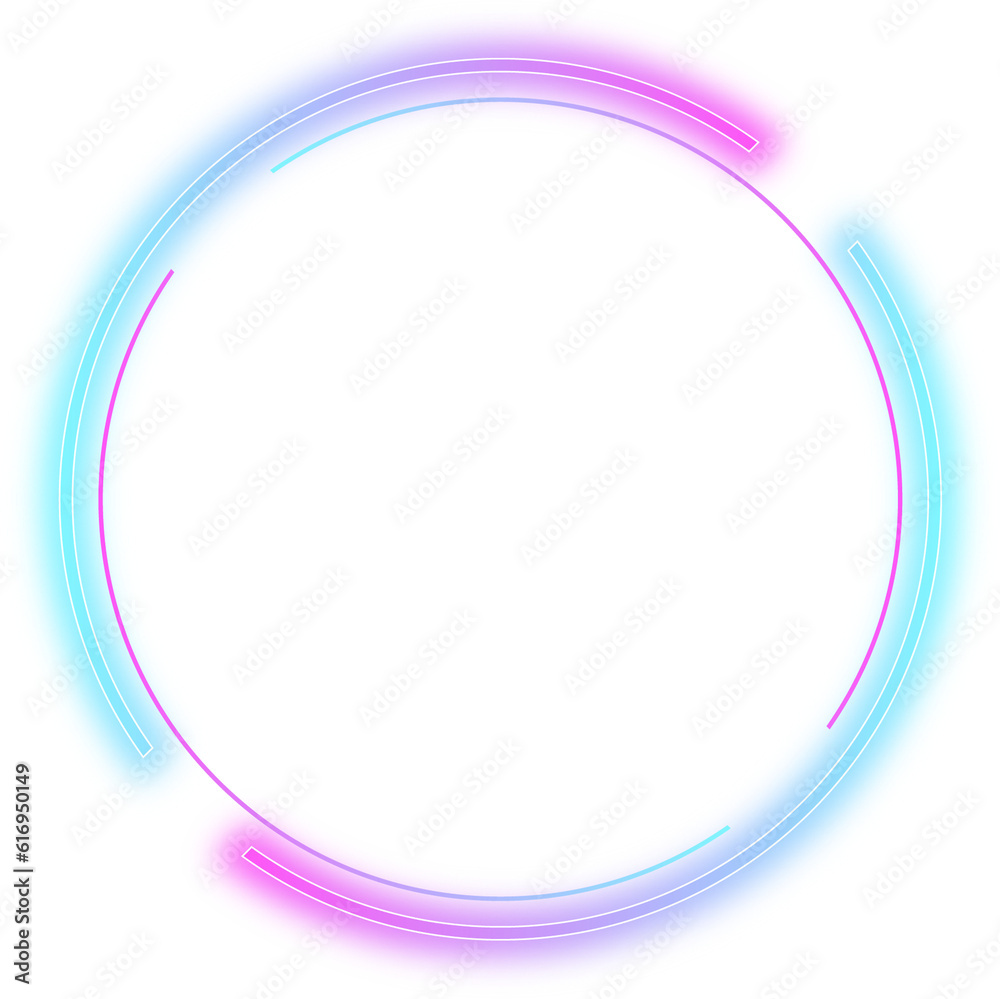 cyberpunk neon frame empty element design cyberpunk neon frame empty element design