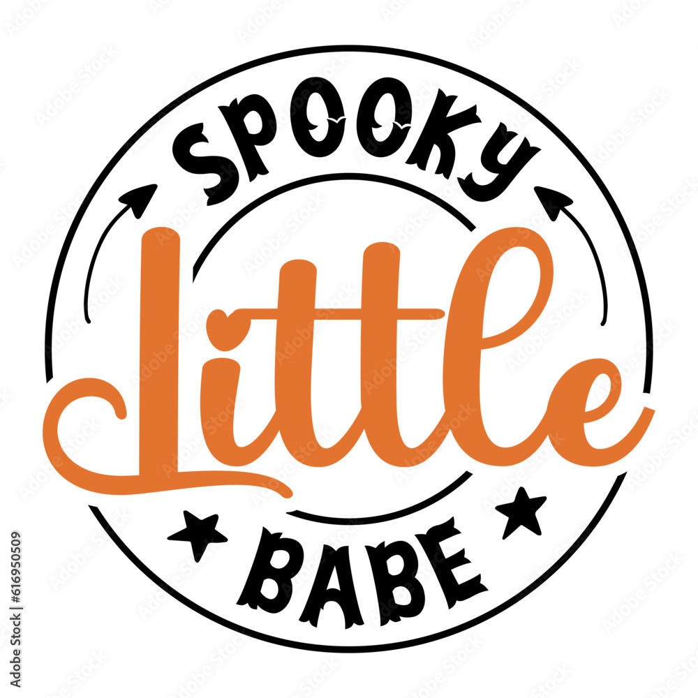 Spooky Little Babe Svg