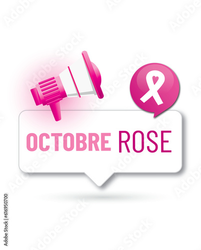 Octobre Rose / lutte contre le cancer du sein en france