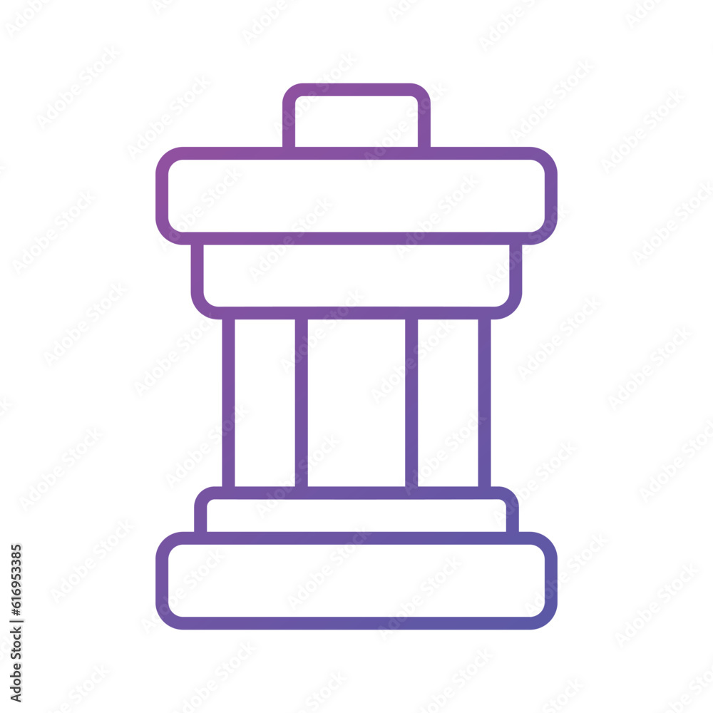 Grab this icon of inukshuk in trendy style, isolated on white background Grab this icon of inukshuk in trendy style, isolated on white background