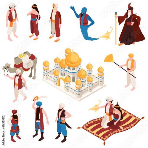 Oriental Tales Isometric Set