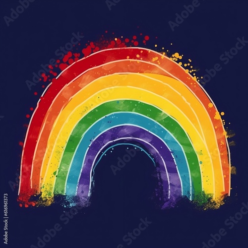 Pride, Rainbow, Flag, colourful pride rainbow flag, Pride, Rainbow, AI Generated Imagine, AI Art, AI