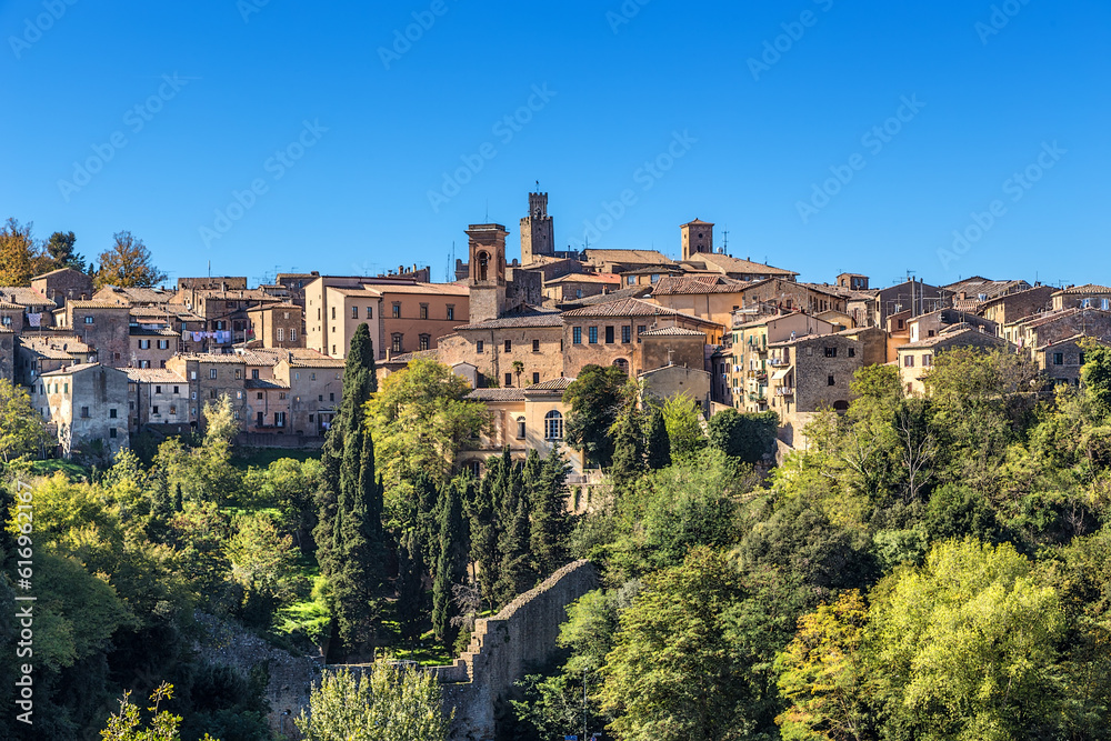 Volterra, Italy. Picturesque landscape of the ancient city