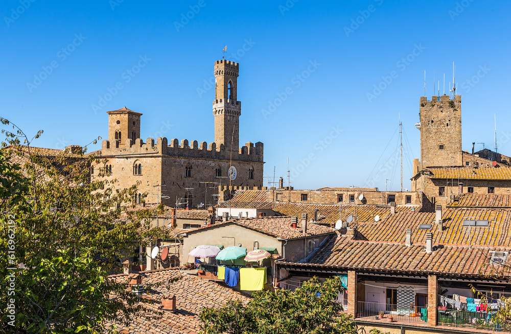 Volterra, Italy. Scenic view of the ancient city