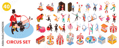 Circus Icons Big Set