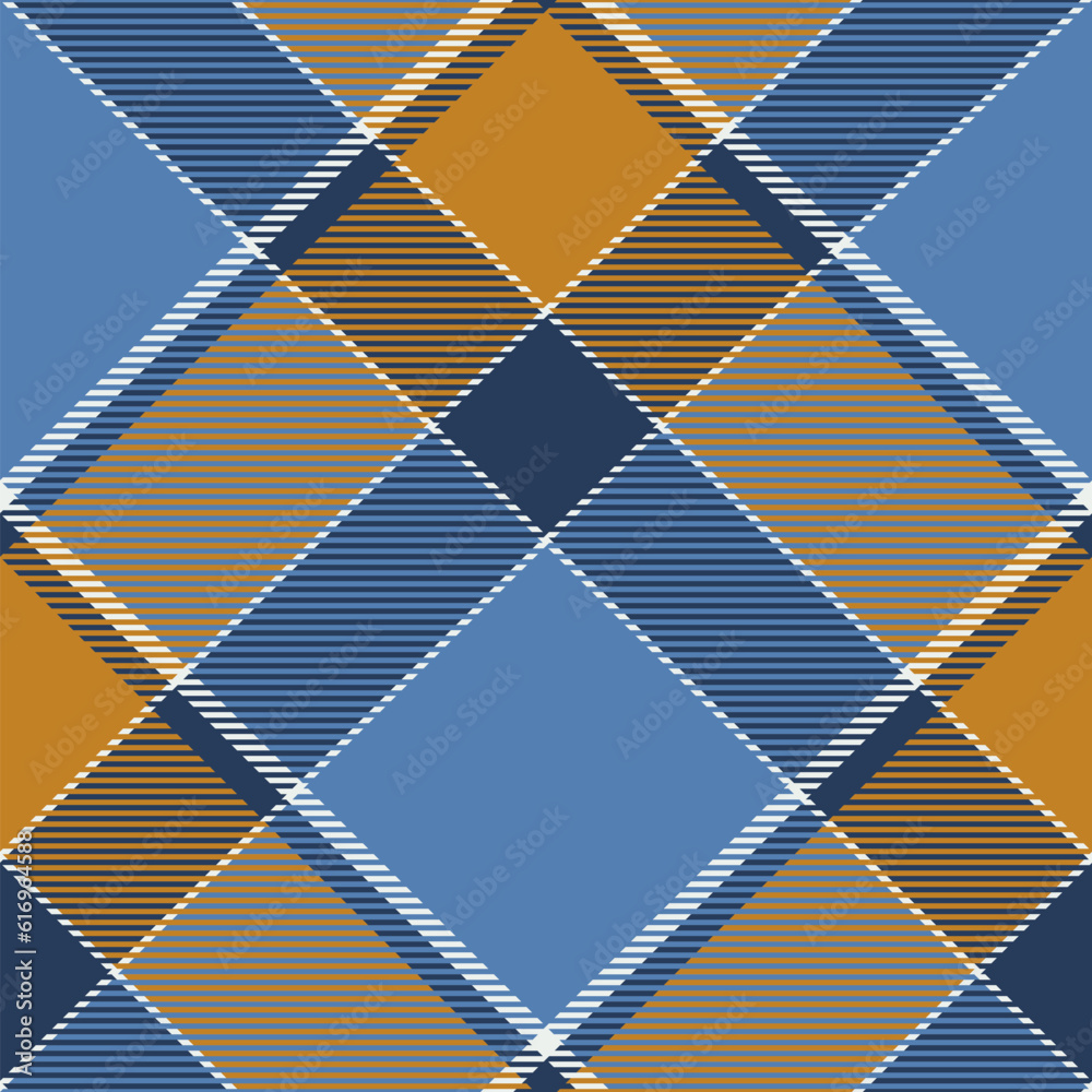 Plaid pattern vector. Check fabric texture. Seamless textile design for clothes, paper print.
