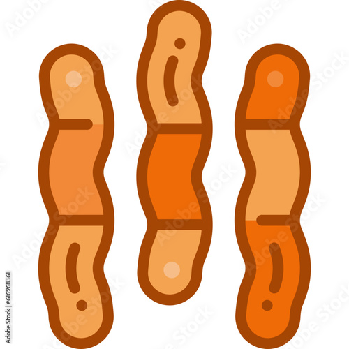 gummy two tone icon