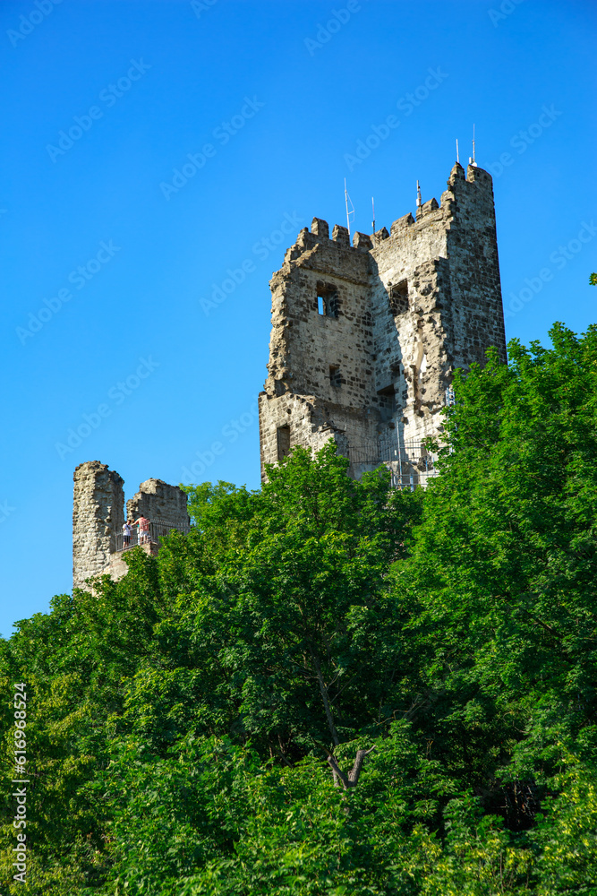 Siebengebirge Drachenfels Schloss Drachenfels Zahnradbahn Siebengebirge Drachenfels Schloss Drachenfels Zahnradbahn