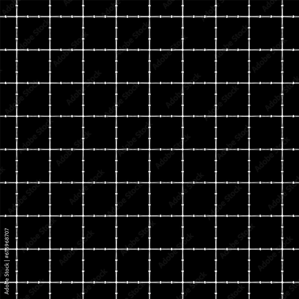 Obraz premium Vector perspective grid. Detailed lines forming an abstract background