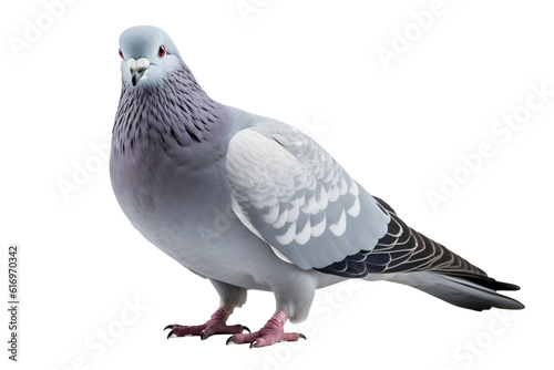 Dove isolated on white background OC rendered isolated PNG