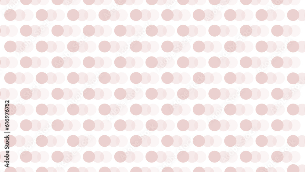 White seamless pattern with dark pink circles White seamless pattern with dark pink circles