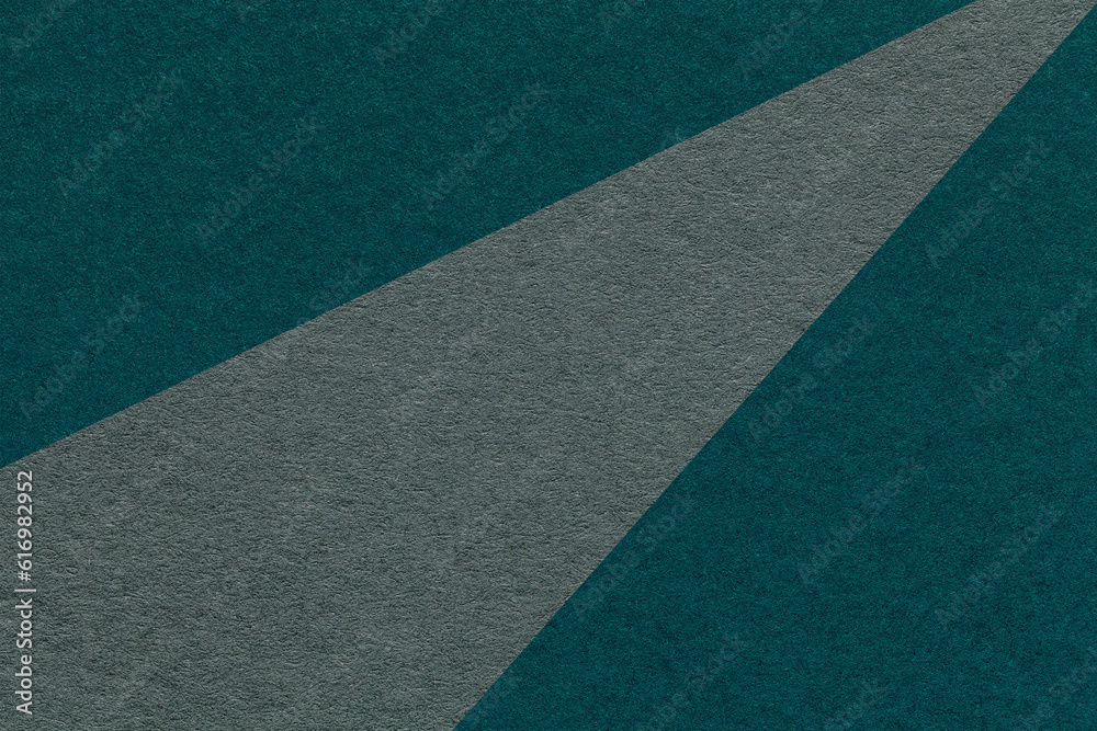 Texture of old craft emerald and green color paper background, macro. Structure of vintage abstract teal cardboard Texture of old craft emerald and green color paper background, macro. Structure of vintage abstract teal cardboard