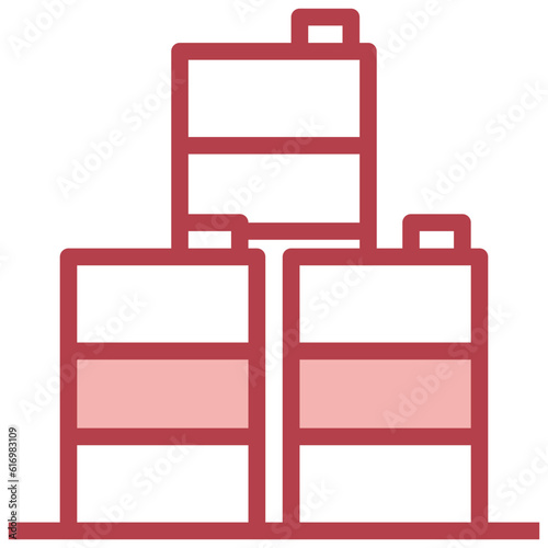 barrels line icon,linear,outline,graphic,illustration