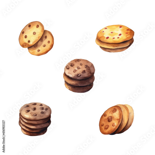 Watercolor Cookie Collection
