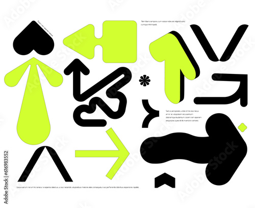 Arrow vector collection.  Cursor. Modern simple arrows. Vector illustration.