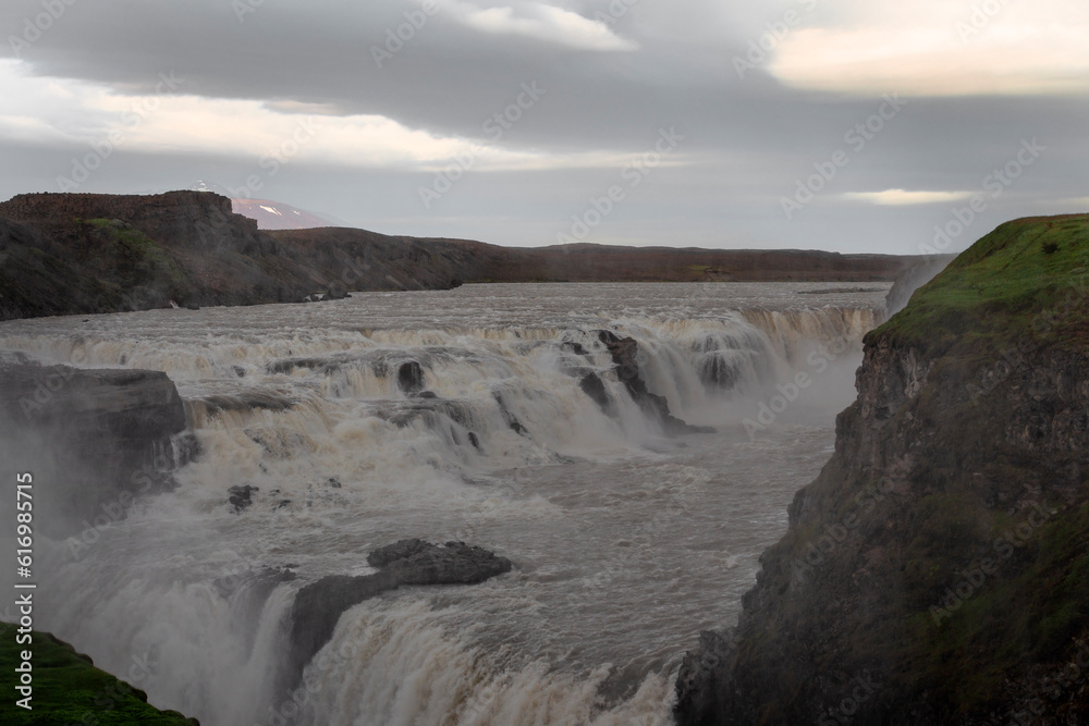 gullfoss, Iceland, Northern Europe