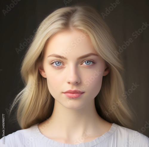 Natural Elegance, Enchanting visual, the focus is on showcasing the beauty of simplicity. A fresh-faced model exudes grace and authenticity, wearing minimal or no makeup.