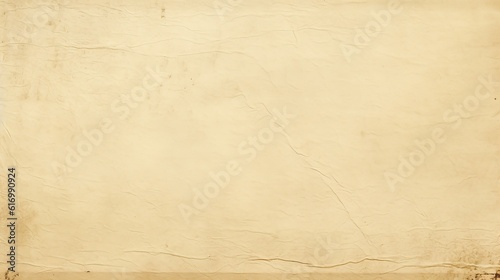 Japanese paper beige texture vintage background. Generative AI.