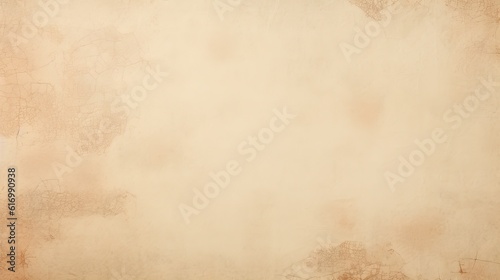Japanese paper beige texture vintage background. Generative AI.