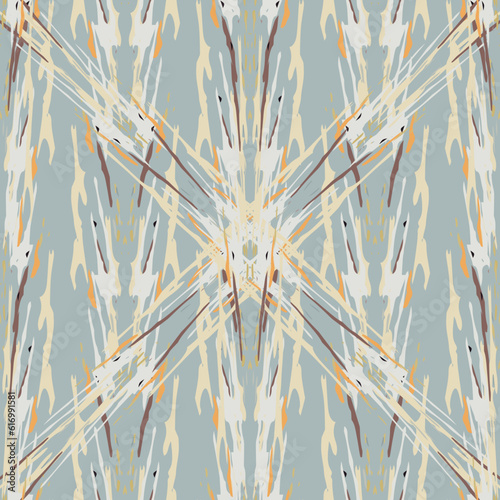 ethnic seamless pattern chevron dye tie batik