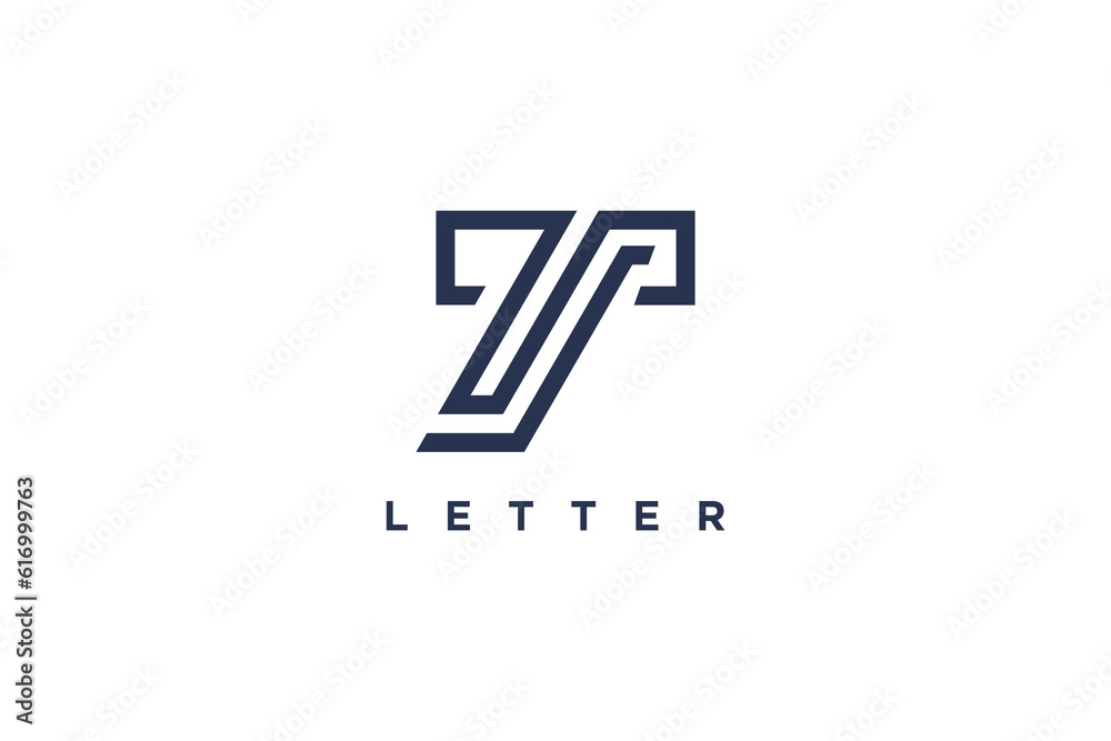 T letter logo vector with modern concept black design T letter logo vector with modern concept black design