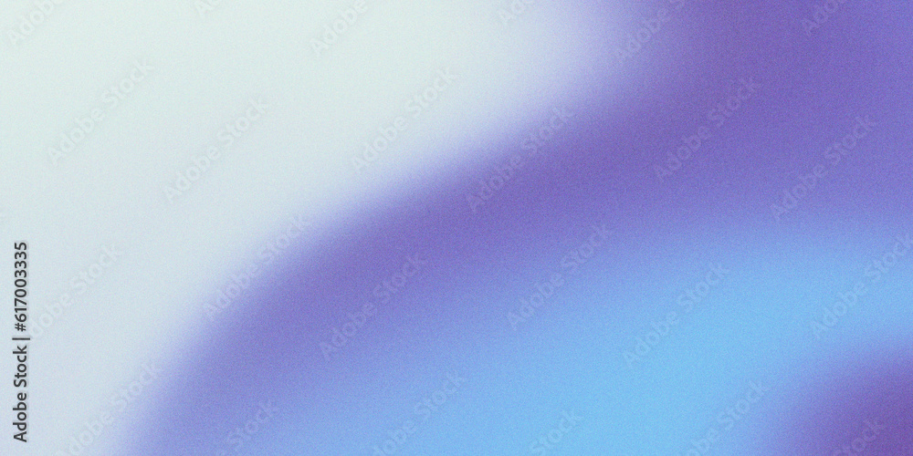 Abstract purple blue grainy gradient illustration background.