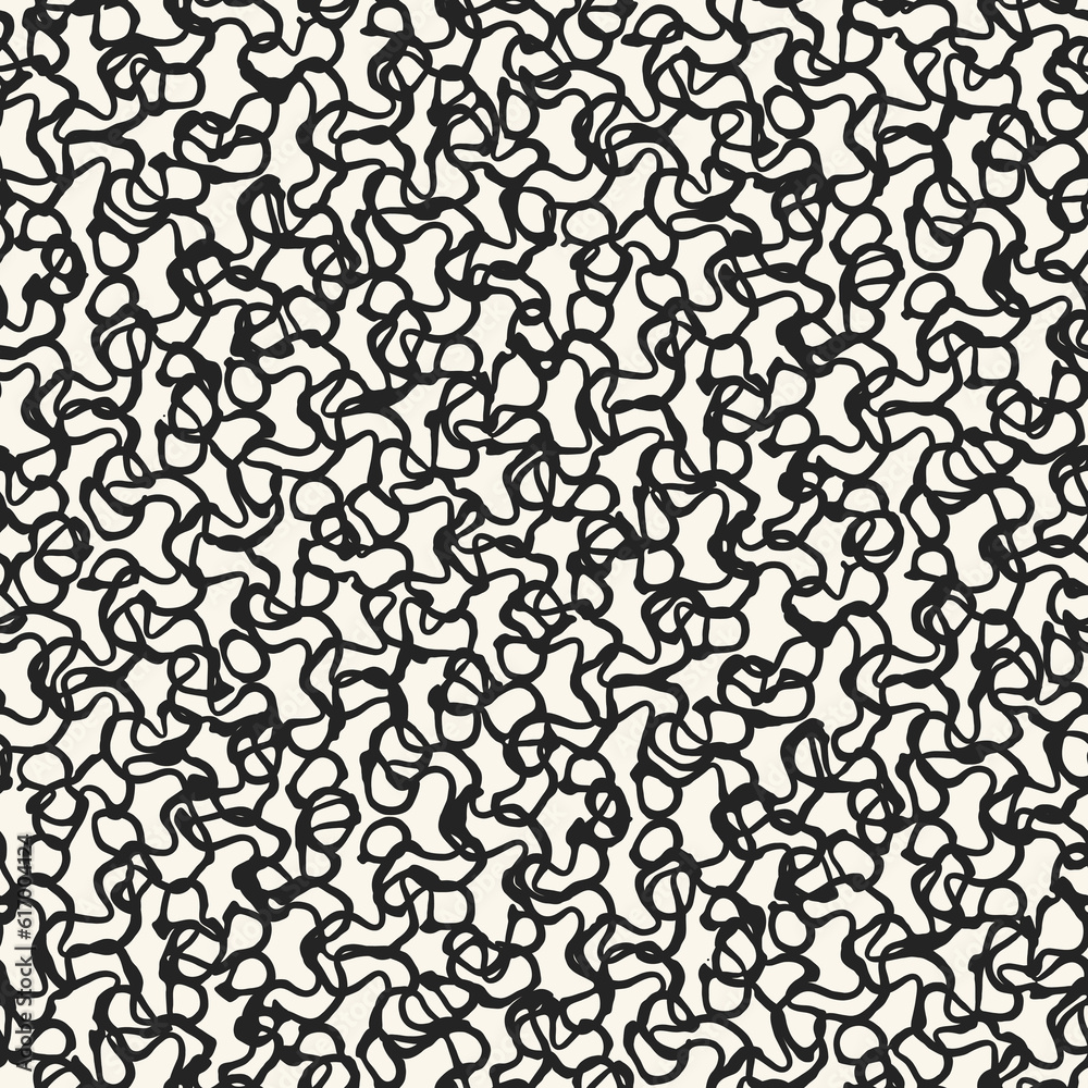 Ink Drawn Intricate Scribbles Textured Pattern Ink Drawn Intricate Scribbles Textured Pattern