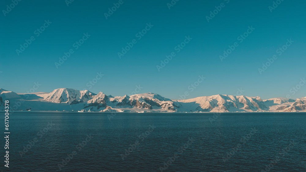 Antarctic mountains landscape , Near Port Lacroix, Antartica. Antarctic mountains landscape , Near Port Lacroix, Antartica.