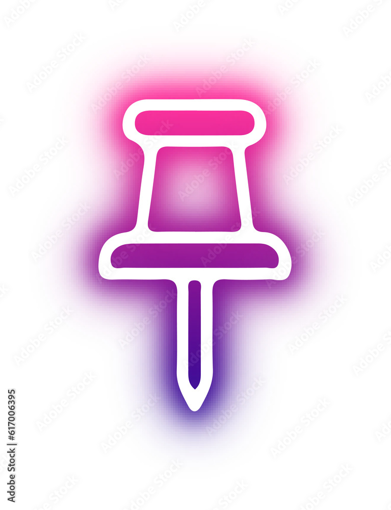 Set of business neon Set of business neon
