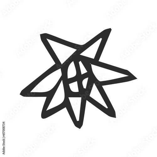 hand drawing complex flower or mandala 
