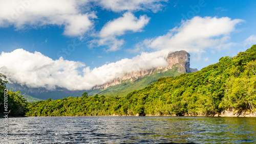 Scenic view of Canaima National Park Mountains and Canyons in Venezuela