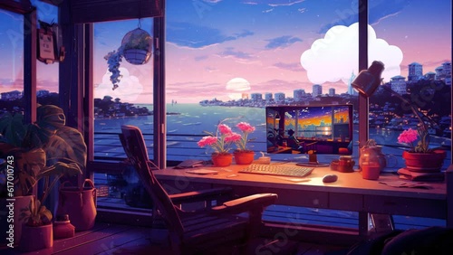 Immerse in vibrant colors with our high-def Anime digital background video. Perfect for gamers, streamers, and anime lovers.